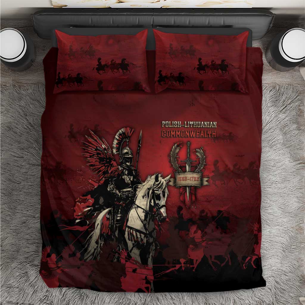 Polish Lithuanian Commonwealth Bedding Set Winged Hussar Warrior Battle Of Vienna