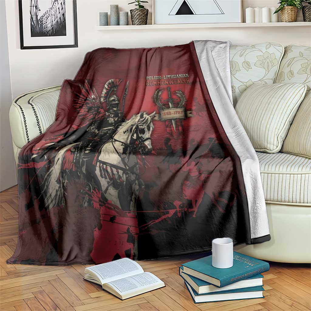 Polish Lithuanian Commonwealth Blanket Winged Hussar Warrior Battle Of Vienna