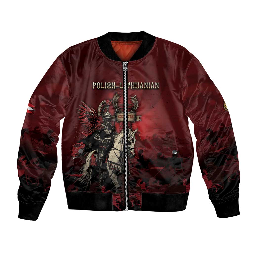 Polish Lithuanian Commonwealth Bomber Jacket Winged Hussar Warrior Battle Of Vienna