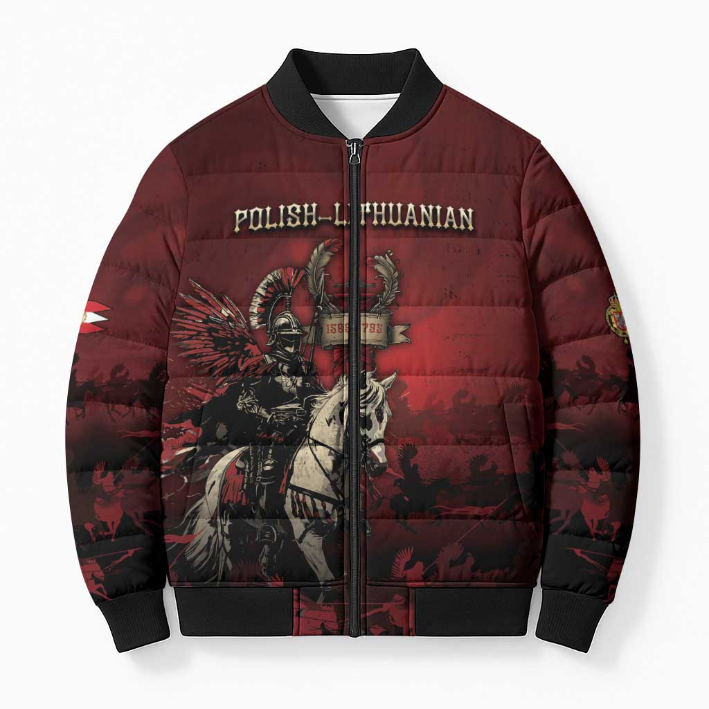 Polish Lithuanian Commonwealth Bomber Puffer Jacket Winged Hussar Warrior Battle Of Vienna