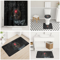 Egypt Djed Bathroom Set Glow Smoky Dark Style