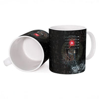 Egypt Djed Ceramic Mug Glow Smoky Dark Style