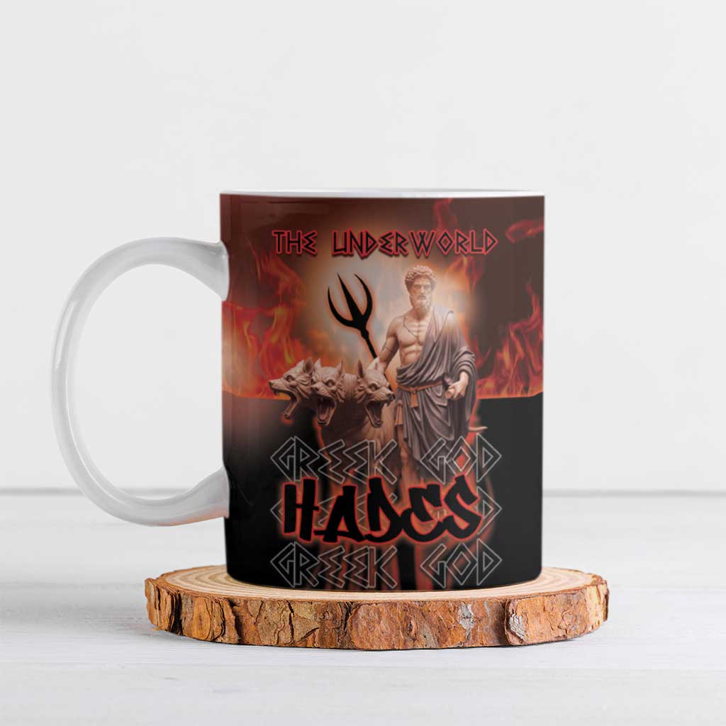 Ancient Greek Hades Ceramic Mug King Of The Underworld - Wonder Print Shop