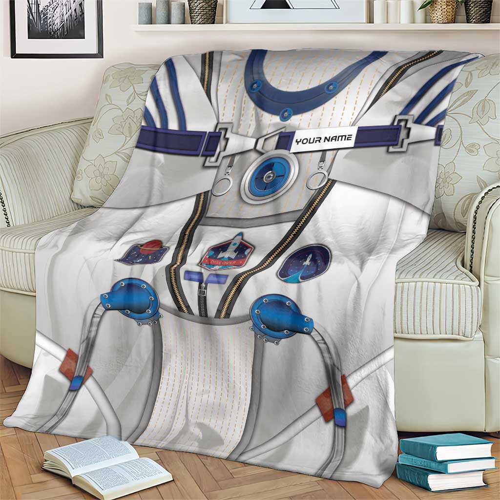 Personalized Astronaut Blanket Space Diving Suit - Wonder Print Shop