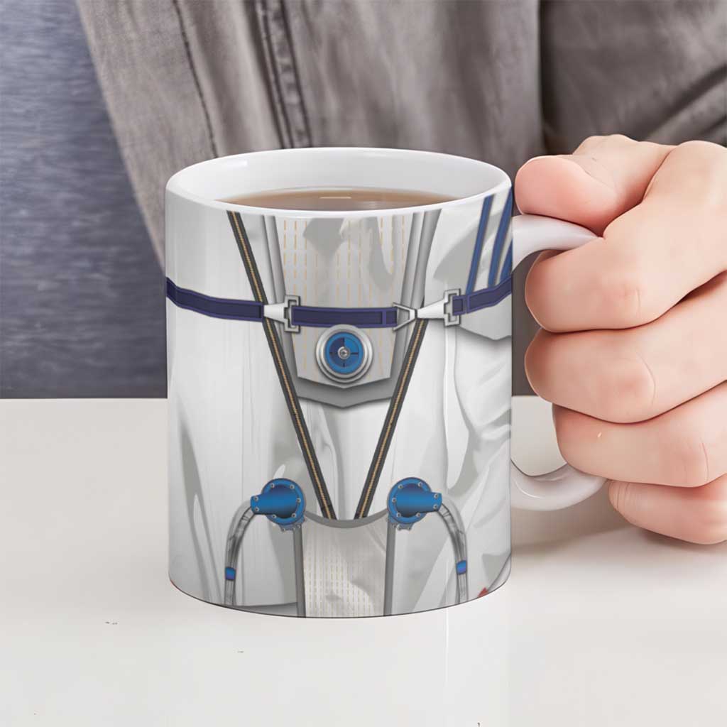 Personalized Astronaut Ceramic Mug Space Diving Suit - Wonder Print Shop