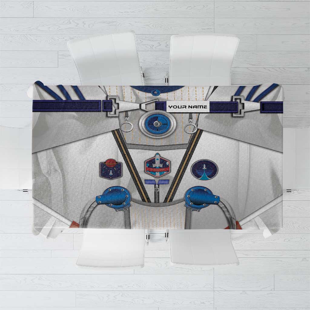 Personalized Astronaut Tablecloth Space Diving Suit - Wonder Print Shop