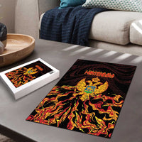 Montenegro Puzzle Coat Of Arms Fire Style - Wonder Print Shop