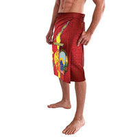 Personalized North Macedonia Lavalava National Emblem With Lion - Wonder Print Shop