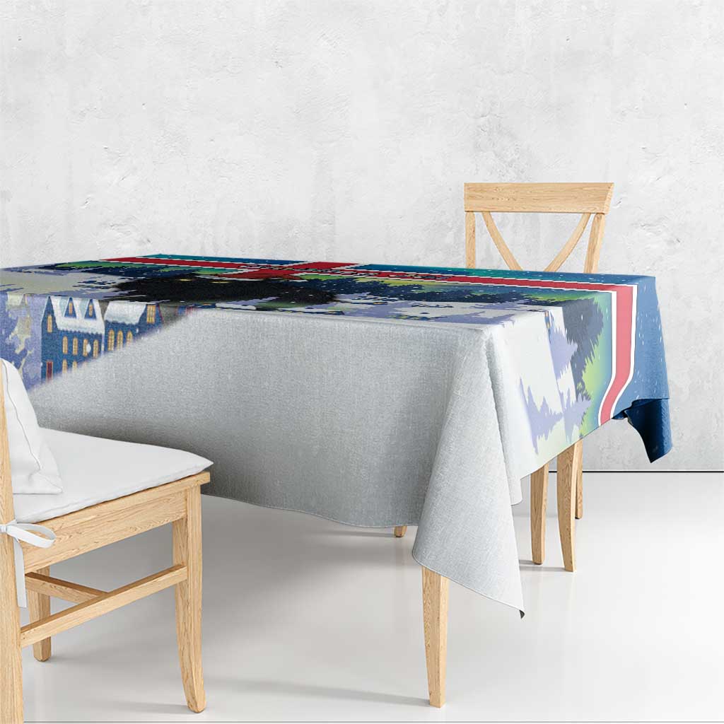 Iceland Christmas Tablecloth Yule Cat Gledileg Jol - Wonder Print Shop