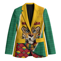 Guyana Christmas Blazer Dapper Cute Jaguar Puffer Cute Style