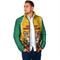 Guyana Christmas Padded Jacket Dapper Cute Jaguar Puffer Cute Style