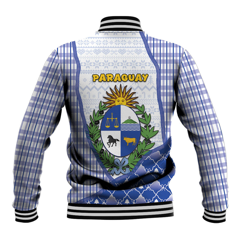 Uruguay Christmas Baseball Jacket Southern Lapwing Cute Jaguar Puffer Cute Style