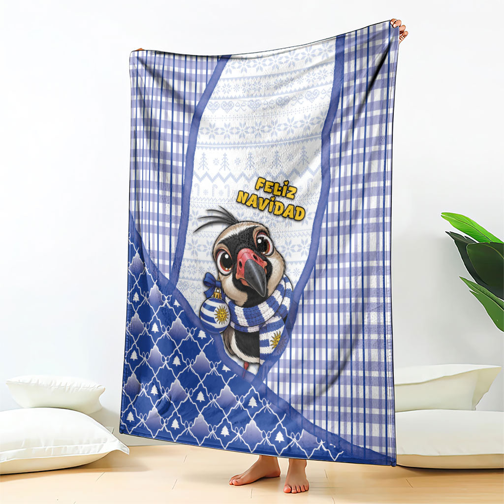 Uruguay Christmas Blanket Southern Lapwing Cute Jaguar Puffer Cute Style