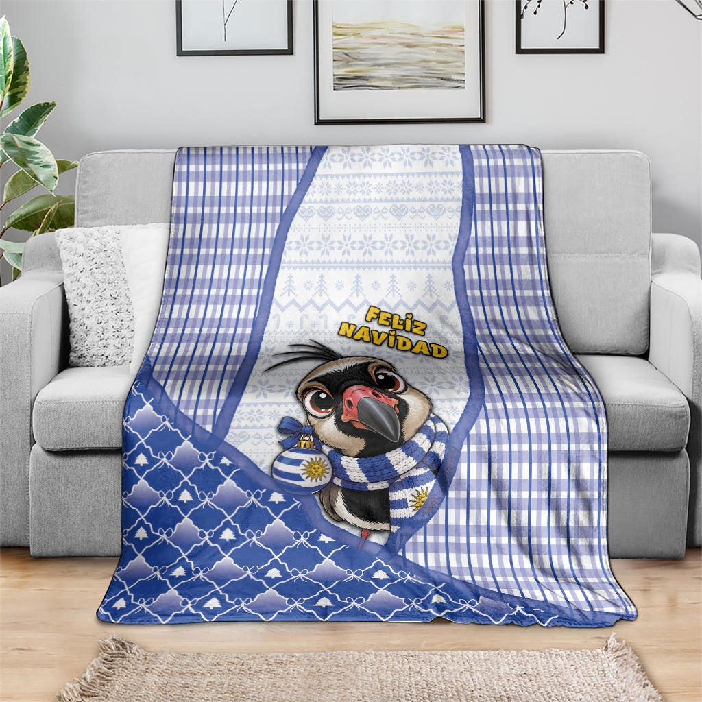 Uruguay Christmas Blanket Southern Lapwing Cute Jaguar Puffer Cute Style