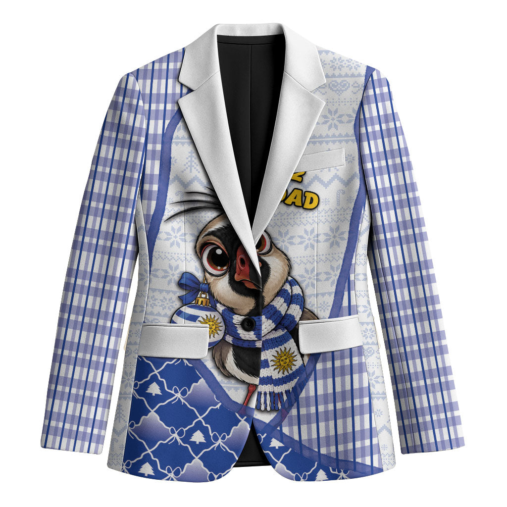 Uruguay Christmas Blazer Southern Lapwing Cute Jaguar Puffer Cute Style