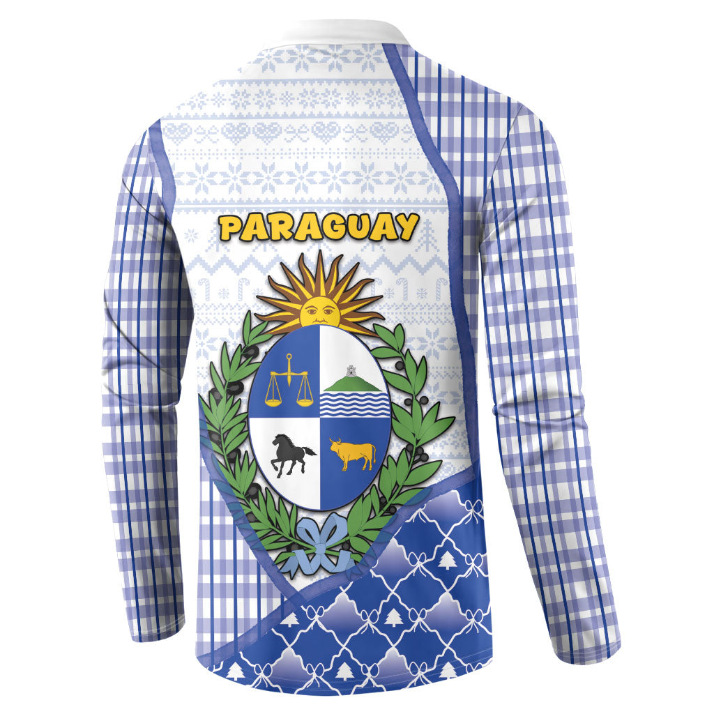 Uruguay Christmas Button Sweatshirt Southern Lapwing Cute Jaguar Puffer Cute Style