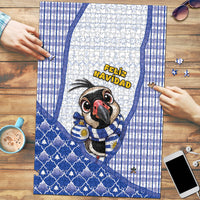 Uruguay Christmas Puzzle Southern Lapwing Cute Jaguar Puffer Cute Style