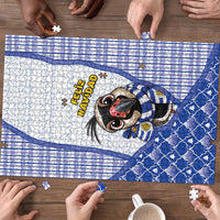 Uruguay Christmas Puzzle Southern Lapwing Cute Jaguar Puffer Cute Style