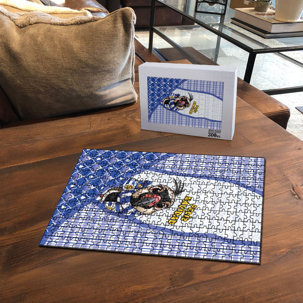 Uruguay Christmas Puzzle Southern Lapwing Cute Jaguar Puffer Cute Style