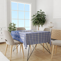 Uruguay Christmas Tablecloth Southern Lapwing Cute Jaguar Puffer Cute Style