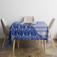Uruguay Christmas Tablecloth Southern Lapwing Cute Jaguar Puffer Cute Style
