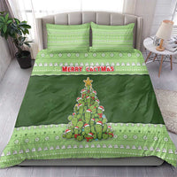 Cactus Christmas Bedding Set Merry Cactmas - Wonder Print Shop