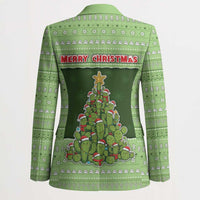 Cactus Christmas Blazer Merry Cactmas - Wonder Print Shop