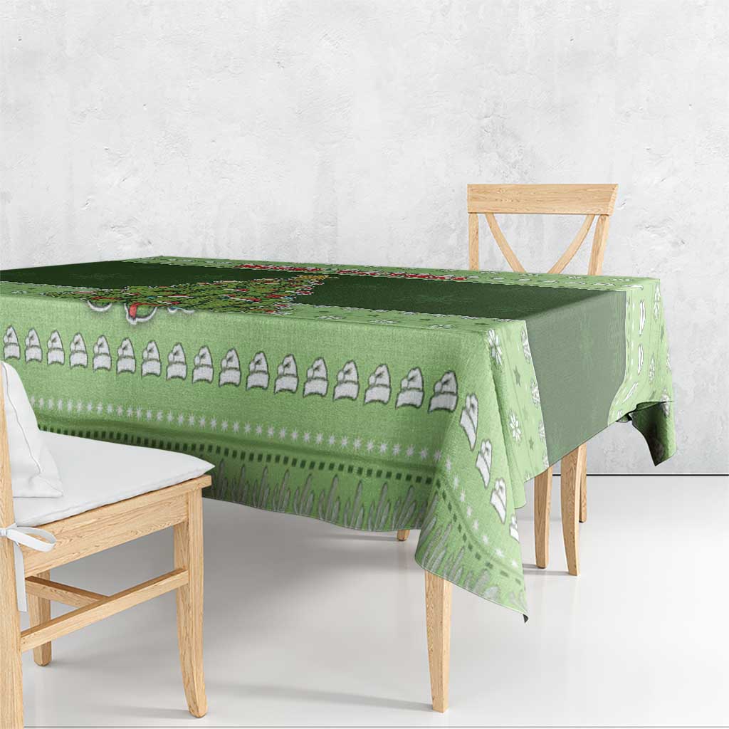 Cactus Christmas Tablecloth Merry Cactmas - Wonder Print Shop
