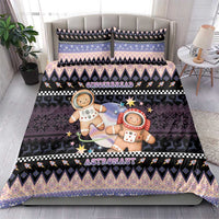 Astronaut Christmas Bedding Set Gingerbread In Space - Wonder Print Shop