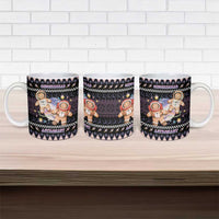 Astronaut Christmas Ceramic Mug Gingerbread In Space - Wonder Print Shop