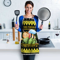 Bee Christmas Apron Cute Bumblebee - Wonder Print Shop