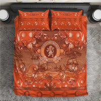 Dutch Empire Bedding Set Tulip Ornaments Vintage Style - Wonder Print Shop