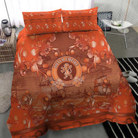 Dutch Empire Bedding Set Tulip Ornaments Vintage Style - Wonder Print Shop