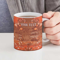 Personalized Dutch Empire Ceramic Mug Tulip Ornaments Vintage Style - Wonder Print Shop