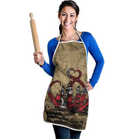 Danish Empire Apron Denmark Norway Union And Kraken - Wonder Print Shop