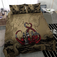 Danish Empire Bedding Set Denmark Norway Union And Kraken - Wonder Print Shop