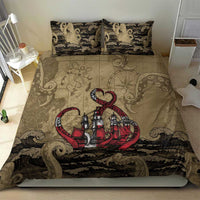 Danish Empire Bedding Set Denmark Norway Union And Kraken - Wonder Print Shop