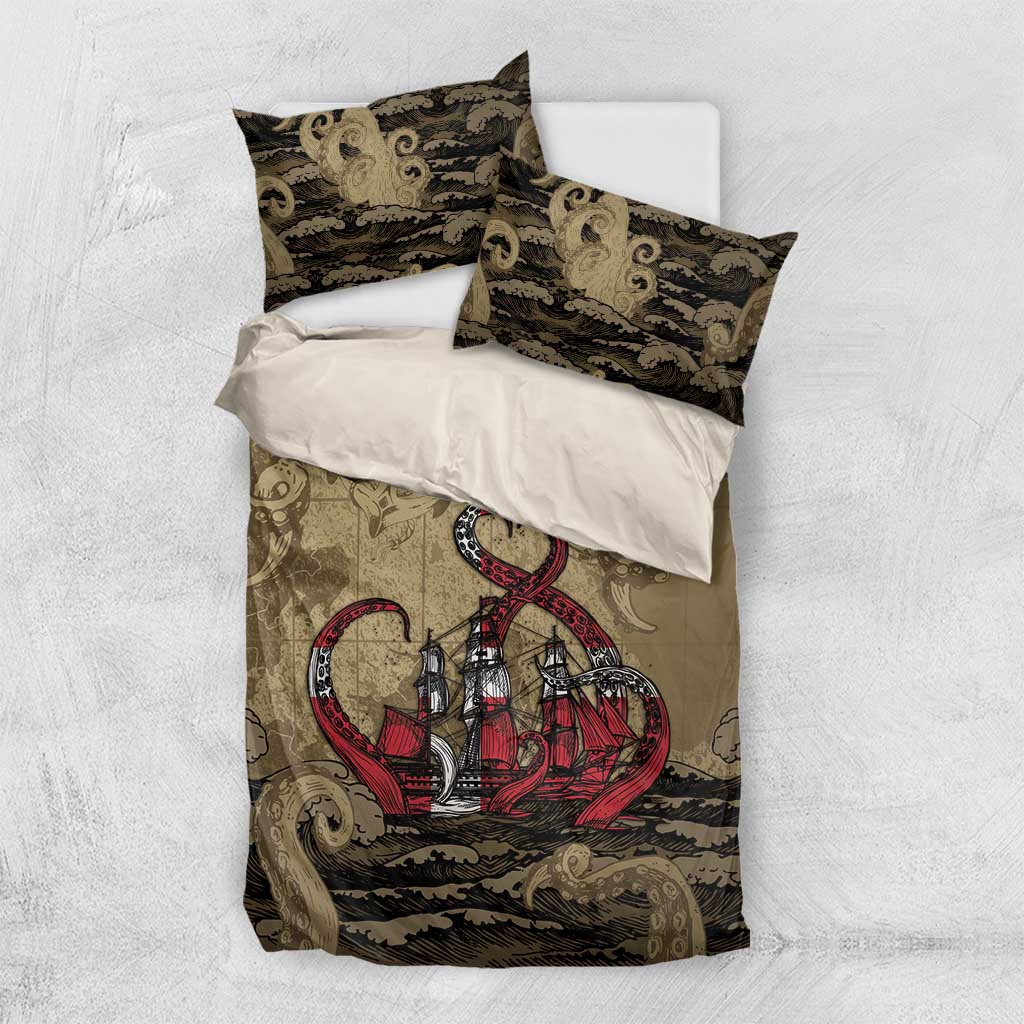 Danish Empire Bedding Set Denmark Norway Union And Kraken - Wonder Print Shop