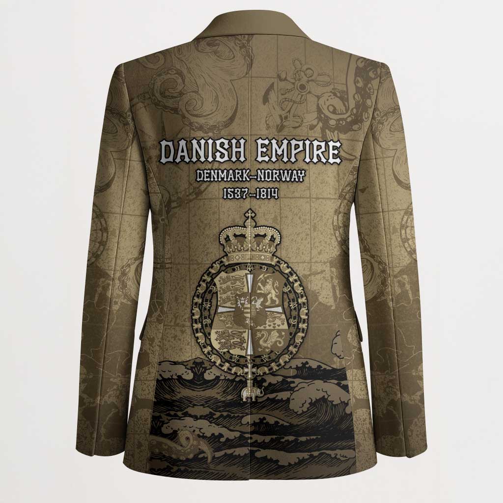 Danish Empire Blazer Denmark Norway Union And Kraken - Wonder Print Shop