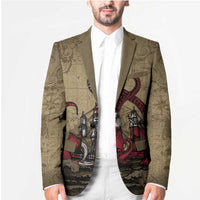 Danish Empire Blazer Denmark Norway Union And Kraken - Wonder Print Shop