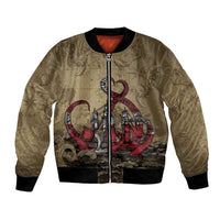 Danish Empire Bomber Jacket Denmark Norway Union And Kraken - Wonder Print Shop