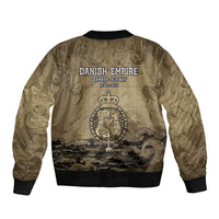 Danish Empire Bomber Jacket Denmark Norway Union And Kraken - Wonder Print Shop