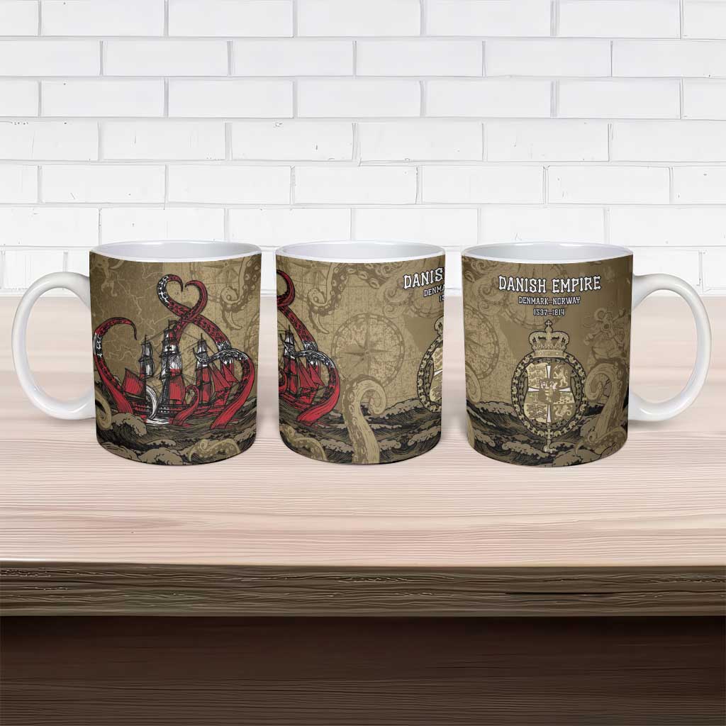 Danish Empire Ceramic Mug Denmark Norway Union And Kraken - Wonder Print Shop