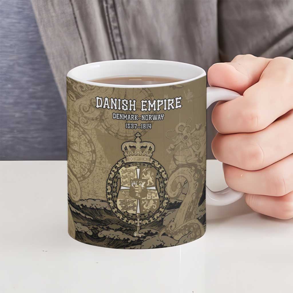Danish Empire Ceramic Mug Denmark Norway Union And Kraken - Wonder Print Shop