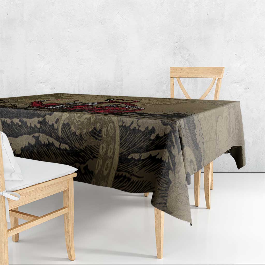 Danish Empire Tablecloth Denmark Norway Union And Kraken - Wonder Print Shop