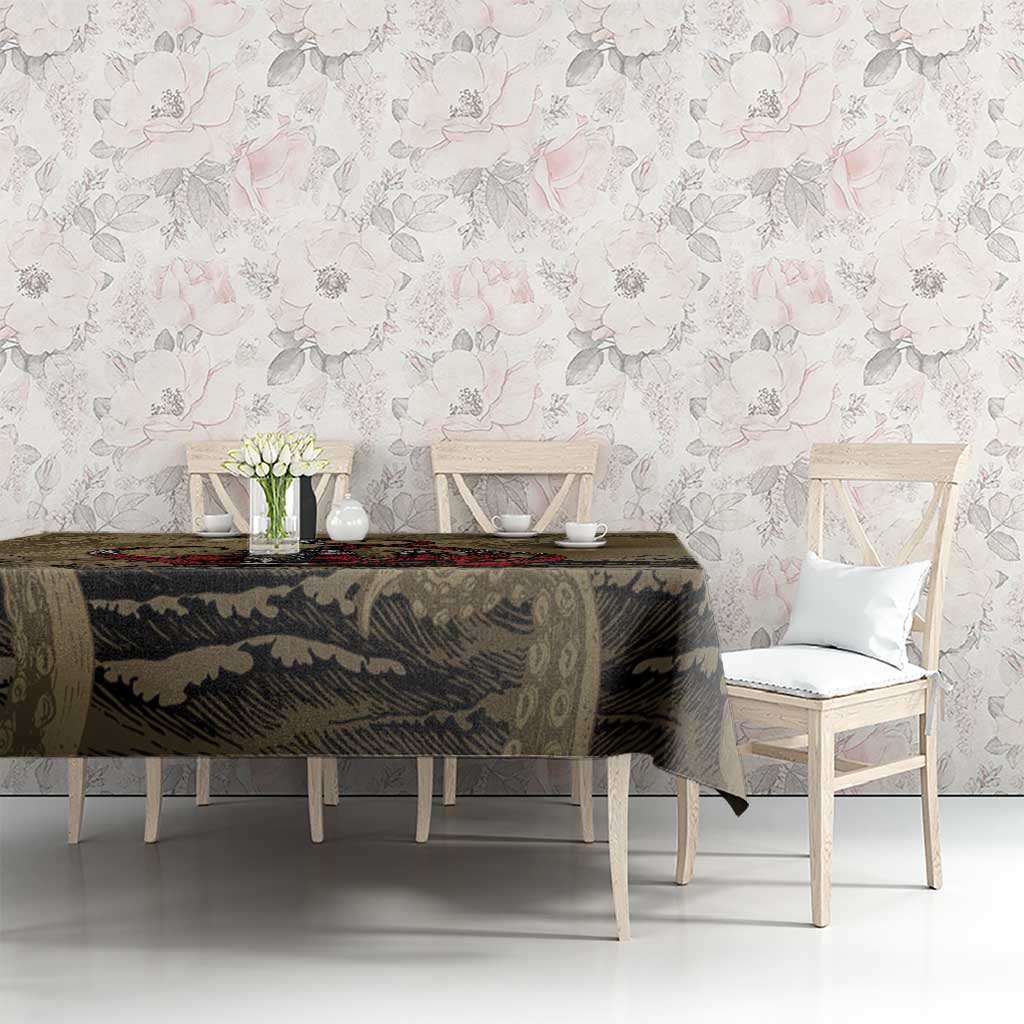 Danish Empire Tablecloth Denmark Norway Union And Kraken - Wonder Print Shop