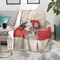 Polish Warsaw Uprising Blanket 63 Days Of Glory