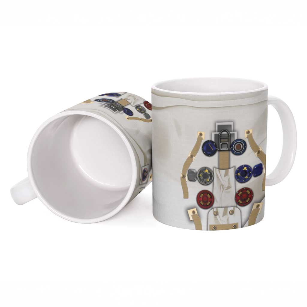 Personalized Astronaut Ceramic Mug Space Explorer - Wonder Print Shop