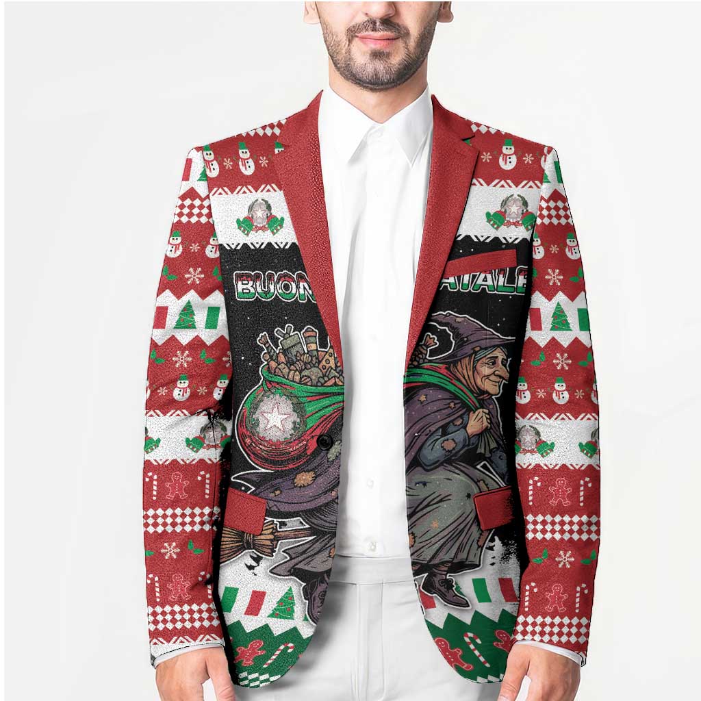 Italy Christmas Blazer La Befana Buon Natale - Wonder Print Shop