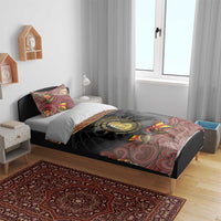 Danish Empire Bedding Set Kalmar Union With Viking Patterns - Wonder Print Shop